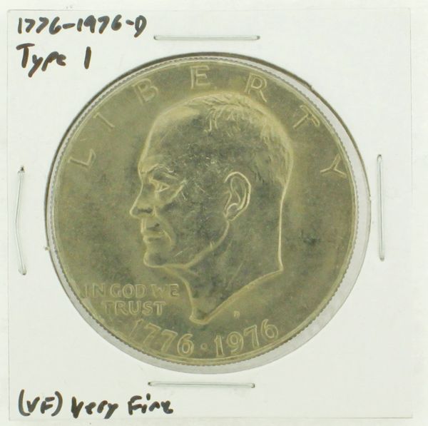 1976-D Type I Eisenhower Dollar RATING: (VF) Very Fine (N2-3934-11)