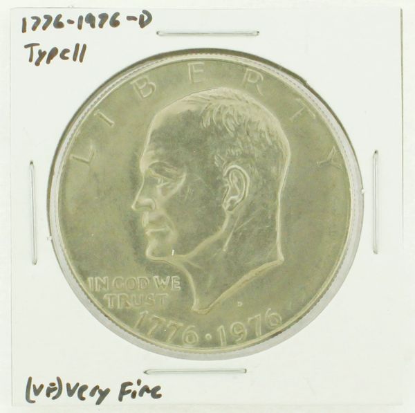 1976-D Type II Eisenhower Dollar RATING: (VF) Very Fine (N2-3950-05)