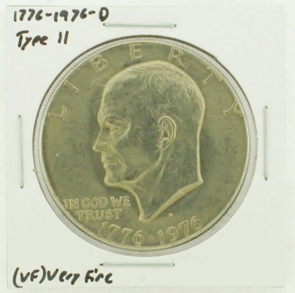 1976-D Type II Eisenhower Dollar RATING: (VF) Very Fine (N2-3950-06)