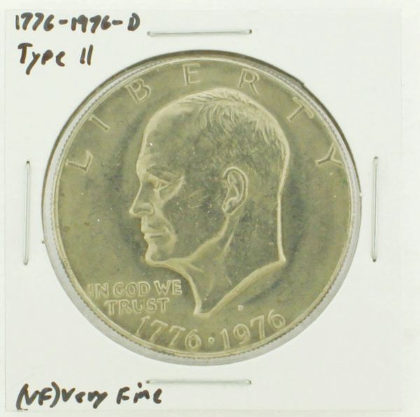 1976-D Type II Eisenhower Dollar RATING: (VF) Very Fine (N2-3950-09)