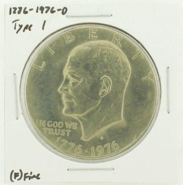 1976-D Type I Eisenhower Dollar RATING: (F) Fine (N2-4044-07)