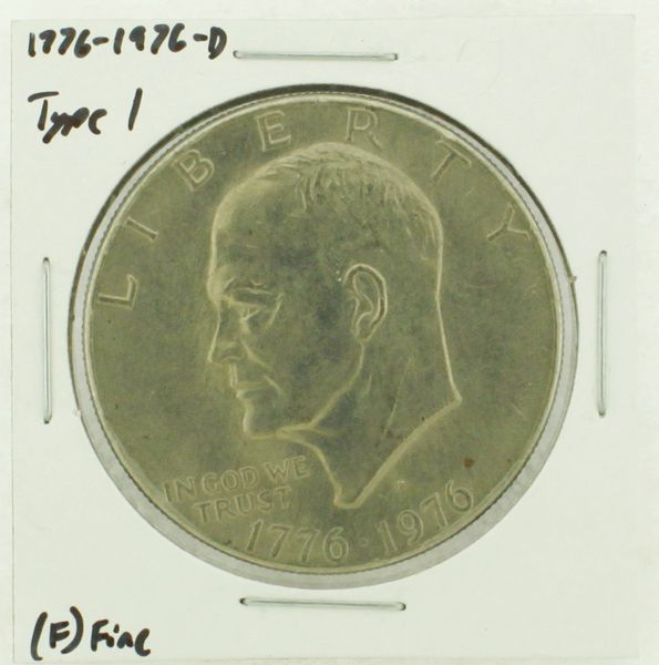 1976-D Type I Eisenhower Dollar RATING: (F) Fine (N2-4044-13)