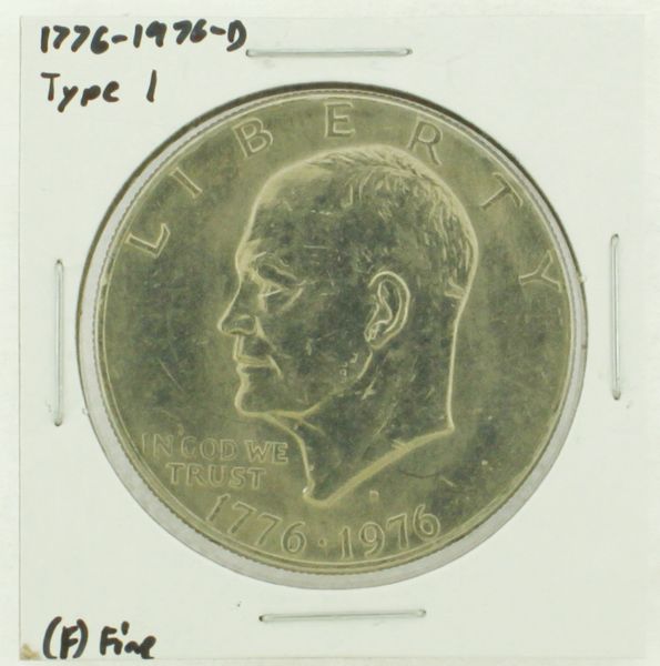 1976-D Type I Eisenhower Dollar RATING: (F) Fine (N2-4044-17)