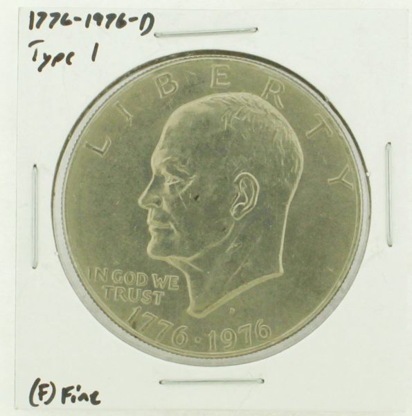 1976-D Type I Eisenhower Dollar RATING: (F) Fine (N2-4044-22)