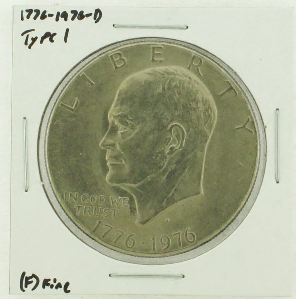 1976-D Type I Eisenhower Dollar RATING: (F) Fine (N2-4044-23)