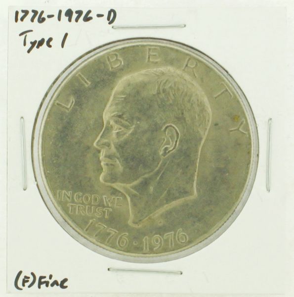 1976-D Type I Eisenhower Dollar RATING: (F) Fine (N2-4044-28)