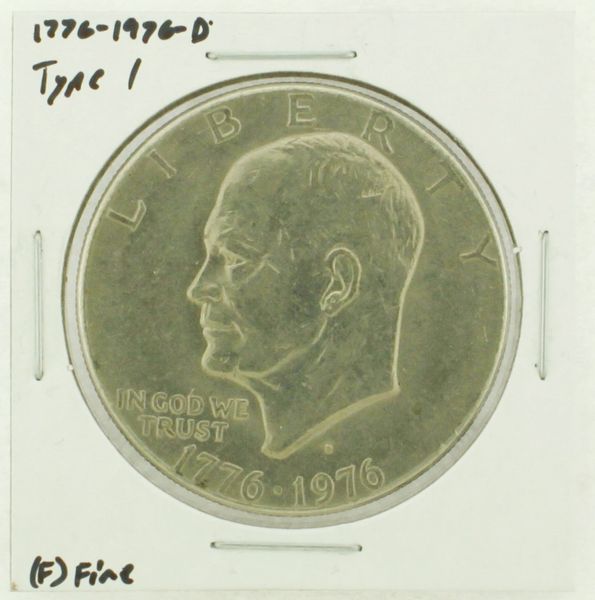 1976-D Type I Eisenhower Dollar RATING: (F) Fine (N2-4044-30)