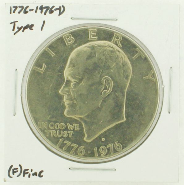 1976-D Type I Eisenhower Dollar RATING: (F) Fine (N2-4044-40)