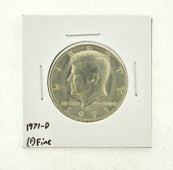 1971-D Kennedy Half Dollar (F) Fine N2-3467-1