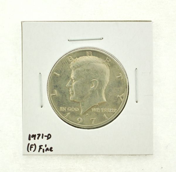 1971-D Kennedy Half Dollar (F) Fine N2-3467-3