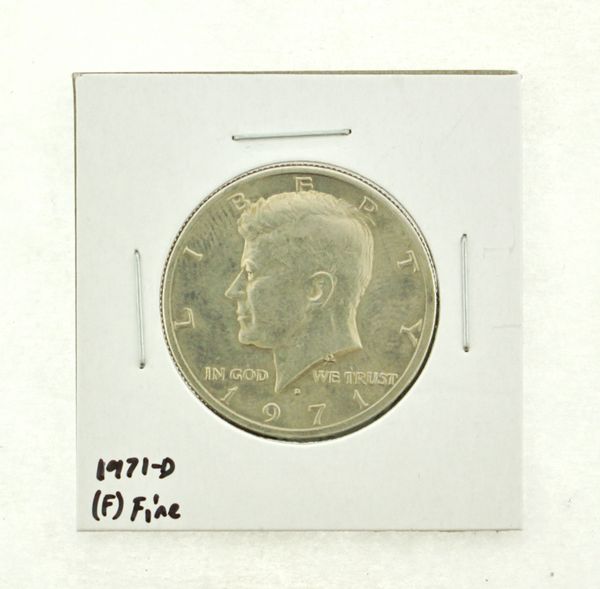 1971-D Kennedy Half Dollar (F) Fine N2-3467-3
