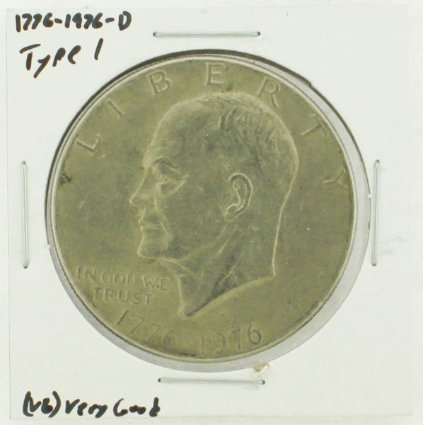 1976-D Type I Eisenhower Dollar RATING: (VG) Very Good (N2-4092-02)