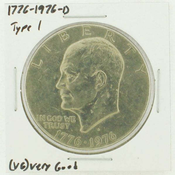1976-D Type I Eisenhower Dollar RATING: (VG) Very Good (N2-4092-04)