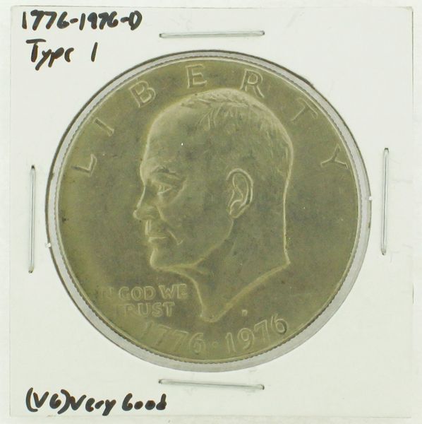 1976-D Type I Eisenhower Dollar RATING: (VG) Very Good (N2-4092-05)