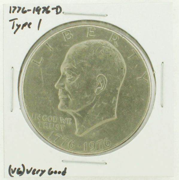 1976-D Type I Eisenhower Dollar RATING: (VG) Very Good (N2-4092-07)