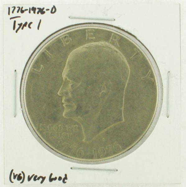 1976-D Type I Eisenhower Dollar RATING: (VG) Very Good (N2-4092-11)