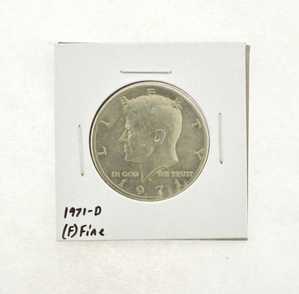 1971-D Kennedy Half Dollar (F) Fine N2-3467-24