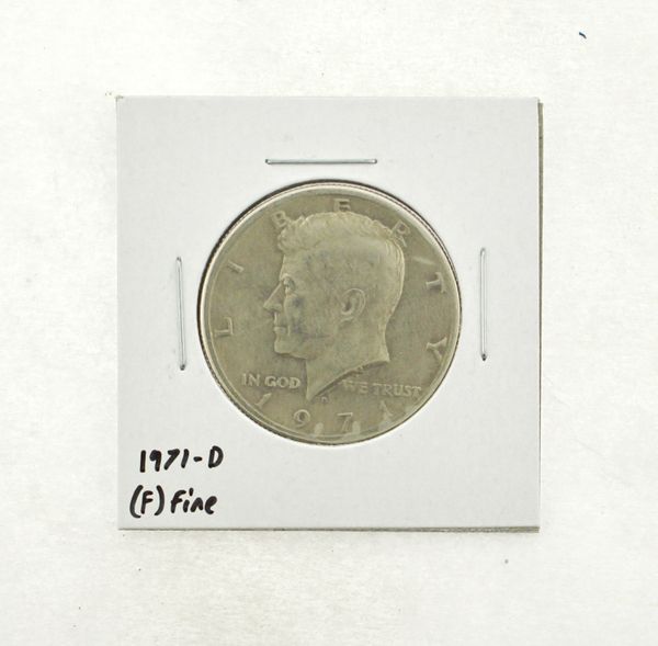 1971-D Kennedy Half Dollar (F) Fine N2-3467-23