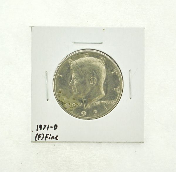 1971-D Kennedy Half Dollar (F) Fine N2-3467-5