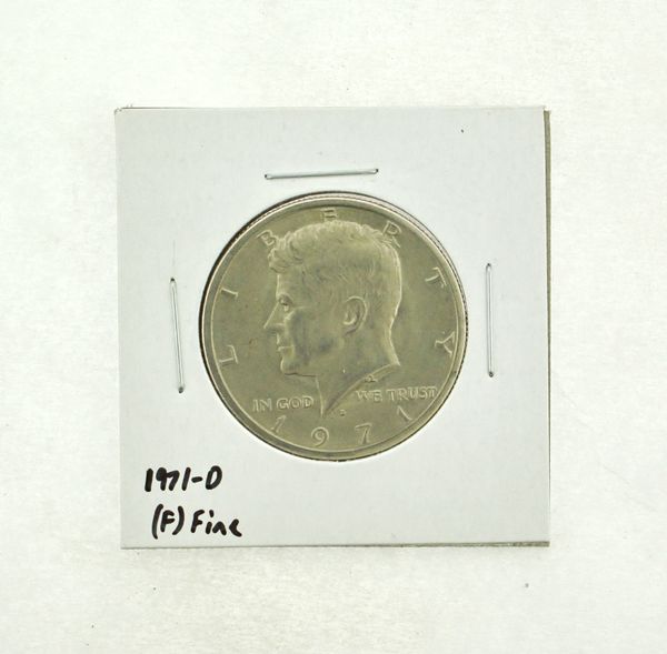 1971-D Kennedy Half Dollar (F) Fine N2-3467-8