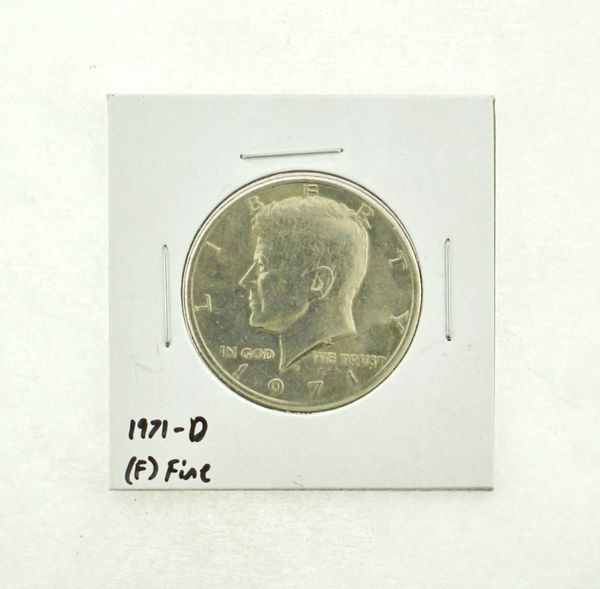 1971-D Kennedy Half Dollar (F) Fine N2-3467-9