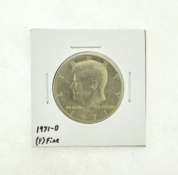 1971-D Kennedy Half Dollar (F) Fine N2-3467-11