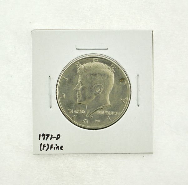 1971-D Kennedy Half Dollar (F) Fine N2-3467-12