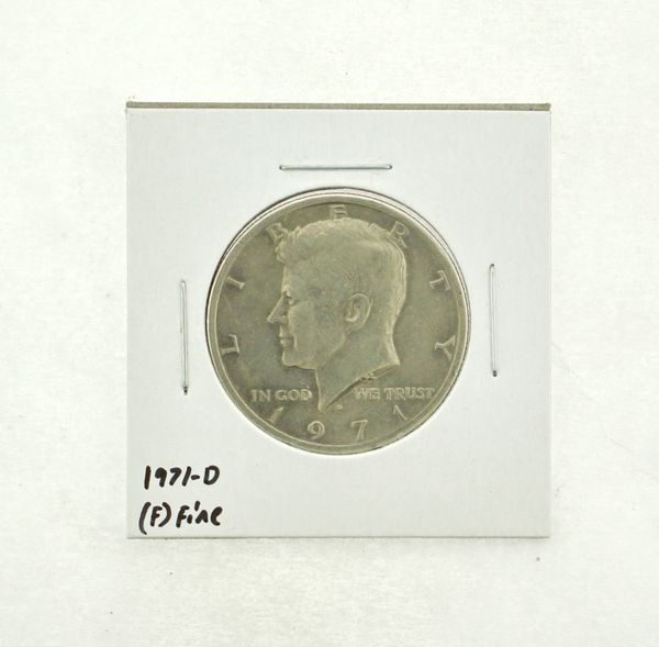 1971-D Kennedy Half Dollar (F) Fine N2-3467-13