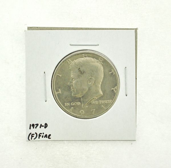 1971-D Kennedy Half Dollar (F) Fine N2-3467-14