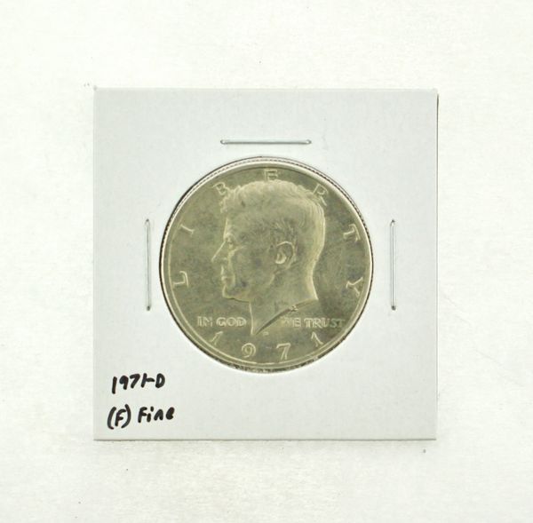 1971-D Kennedy Half Dollar (F) Fine N2-3467-16