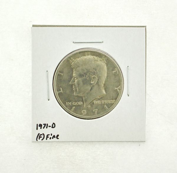 1971-D Kennedy Half Dollar (F) Fine N2-3467-17