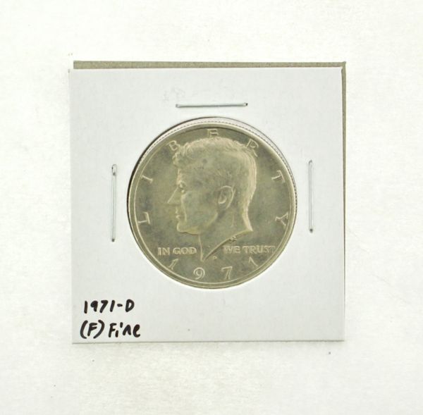 1971-D Kennedy Half Dollar (F) Fine N2-3467-19