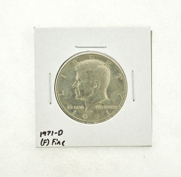 1971-D Kennedy Half Dollar (F) Fine N2-3467-21