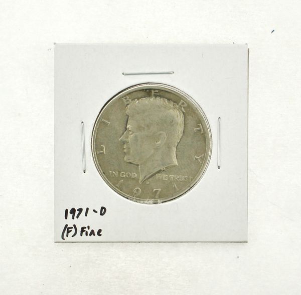 1971-D Kennedy Half Dollar (F) Fine N2-3467-22