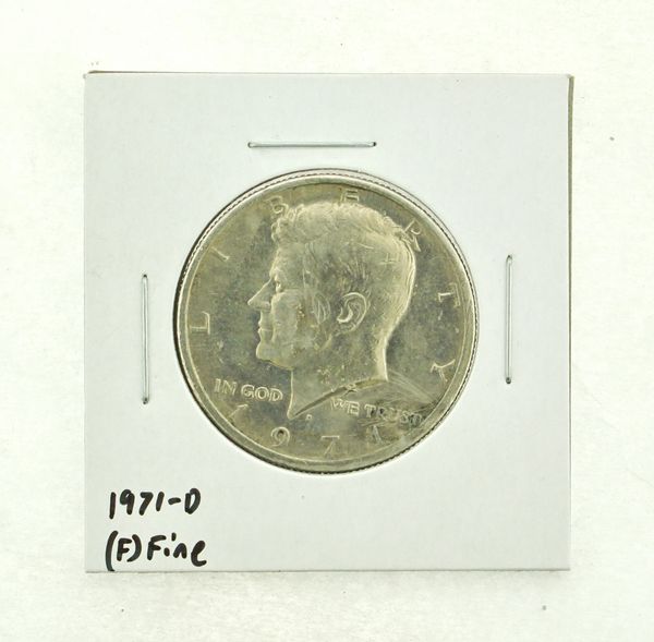 1971-D Kennedy Half Dollar (F) Fine N2-3467-25