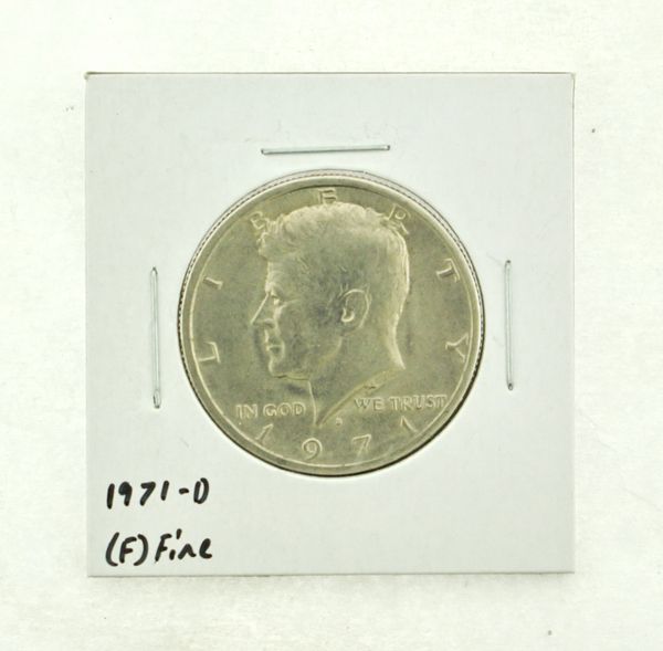 1971-D Kennedy Half Dollar (F) Fine N2-3467-26