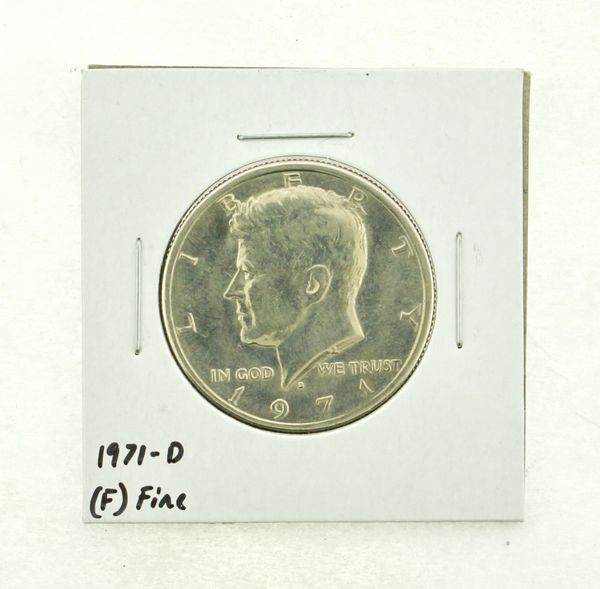 1971-D Kennedy Half Dollar (F) Fine N2-3467-27