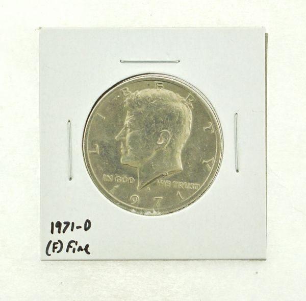 1971-D Kennedy Half Dollar (F) Fine N2-3467-29