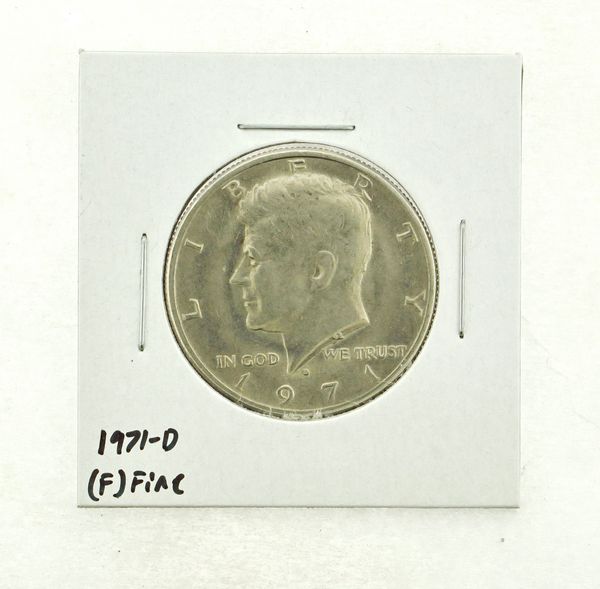 1971-D Kennedy Half Dollar (F) Fine N2-3467-32