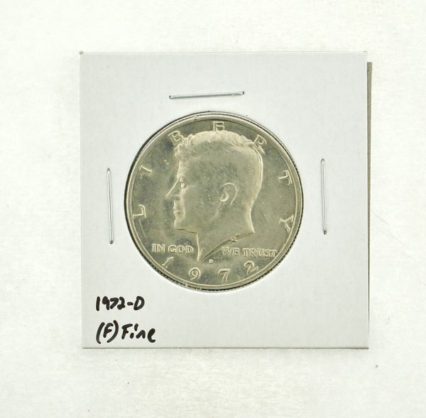 1972-D Kennedy Half Dollar (F) Fine N2-3610-7