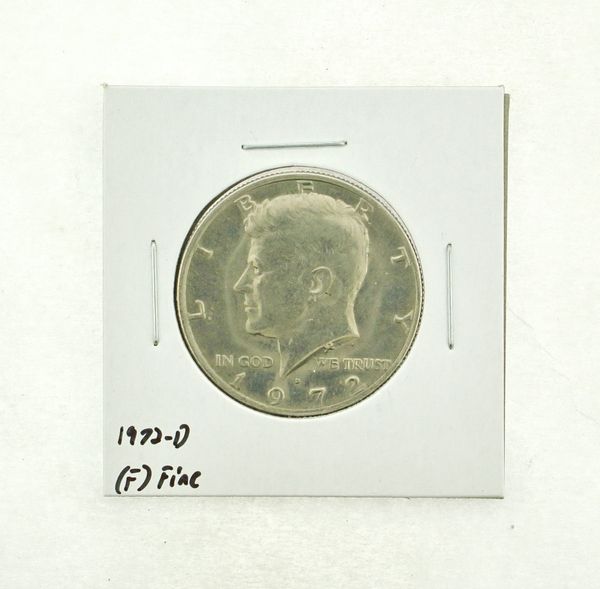 1972-D Kennedy Half Dollar (F) Fine N2-3610-10