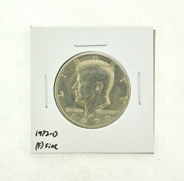 1972-D Kennedy Half Dollar (F) Fine N2-3610-11