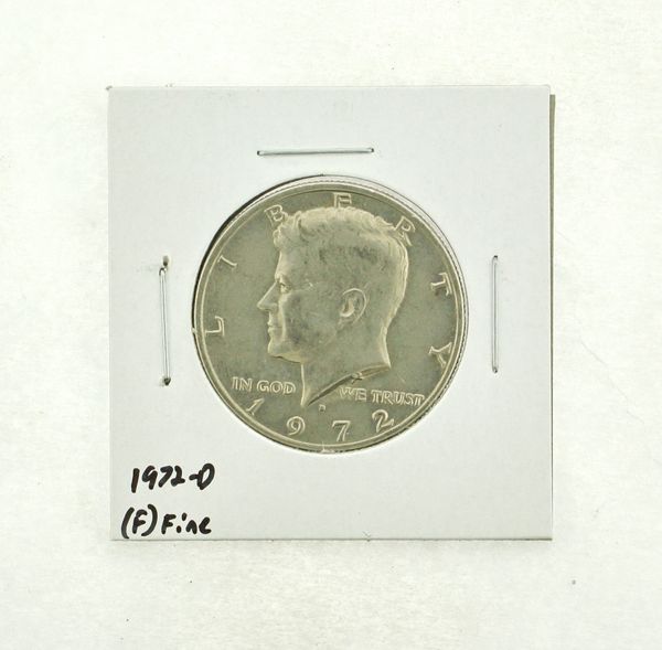 1972-D Kennedy Half Dollar (F) Fine N2-3610-14