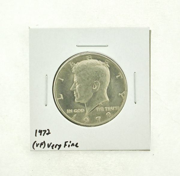 1972 Kennedy Half Dollar (VF) Very Fine N2-3627