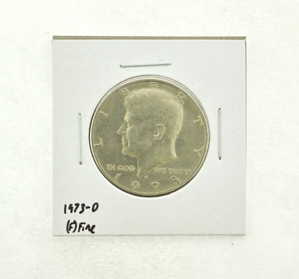 1973-D Kennedy Half Dollar (F) Fine N2-3634-5