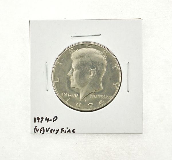 1974-D Kennedy Half Dollar (VF) Very Fine N2-3666-2