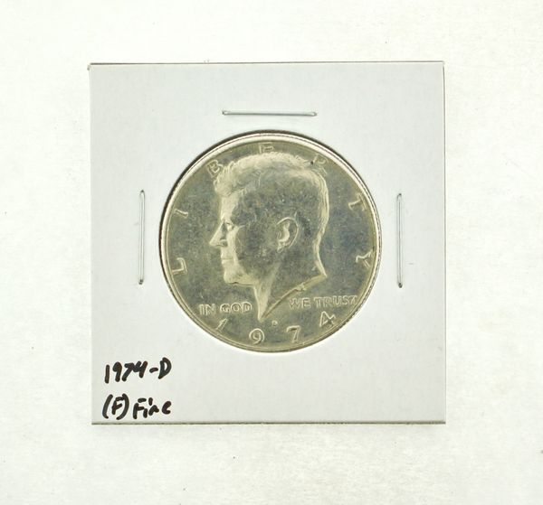 1974-D Kennedy Half Dollar (F) Fine N2-3668-6