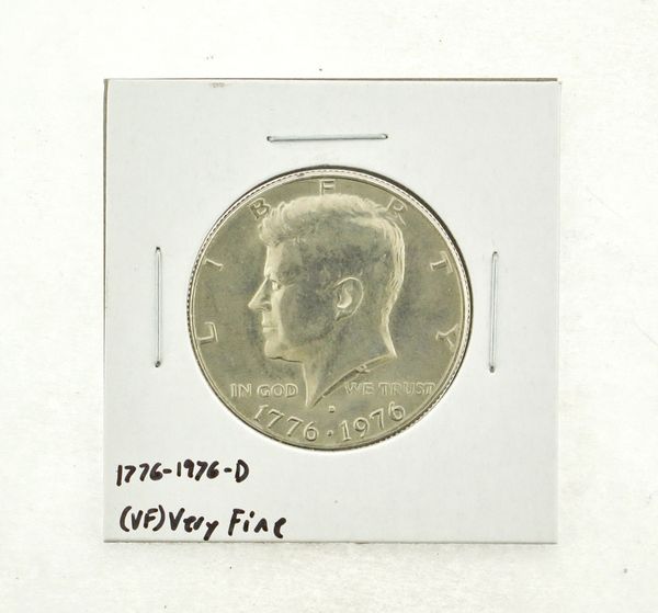 1776-1976-D Kennedy Half Dollar (VF) Very Fine N2-3687-1