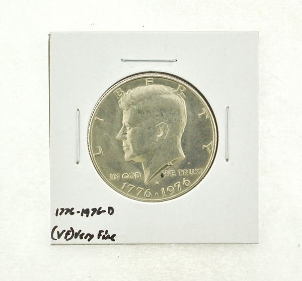 1776-1976-D Kennedy Half Dollar (VF) Very Fine N2-3687-2