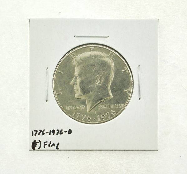 1776-1976-D Kennedy Half Dollar (F) Fine N2-3690-1